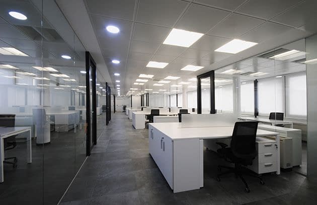 Corporate office refurbishment for a prominent naval company in Madrid|||